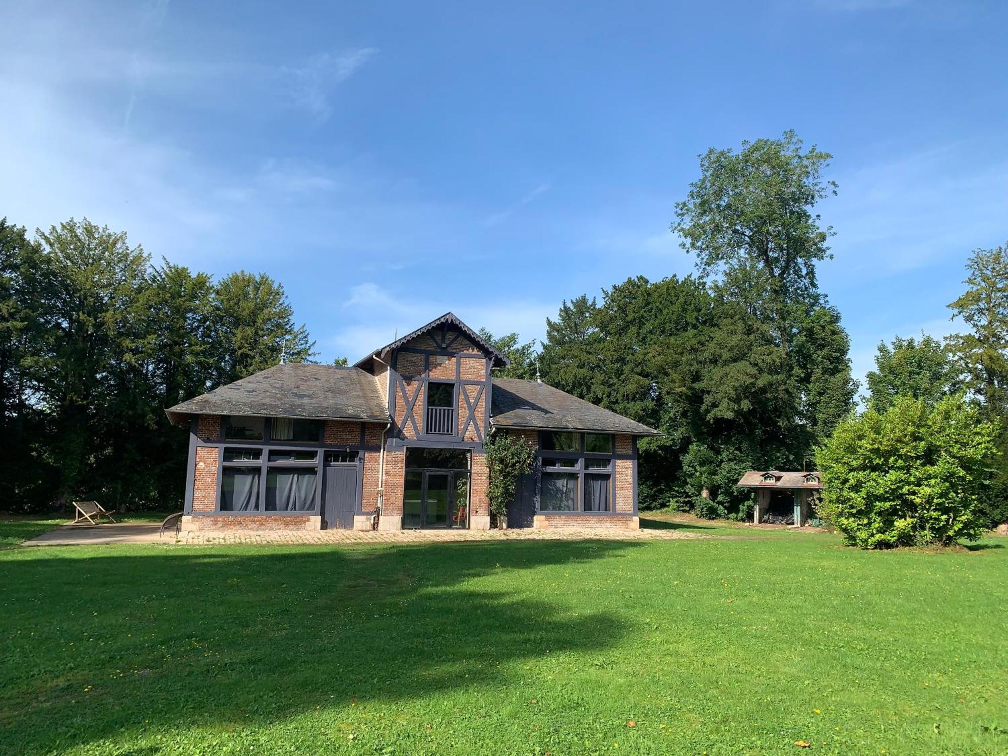 Le Chateau De Bertreville Saint Ouen Entre Mer Et Campagne Zewnętrze zdjęcie