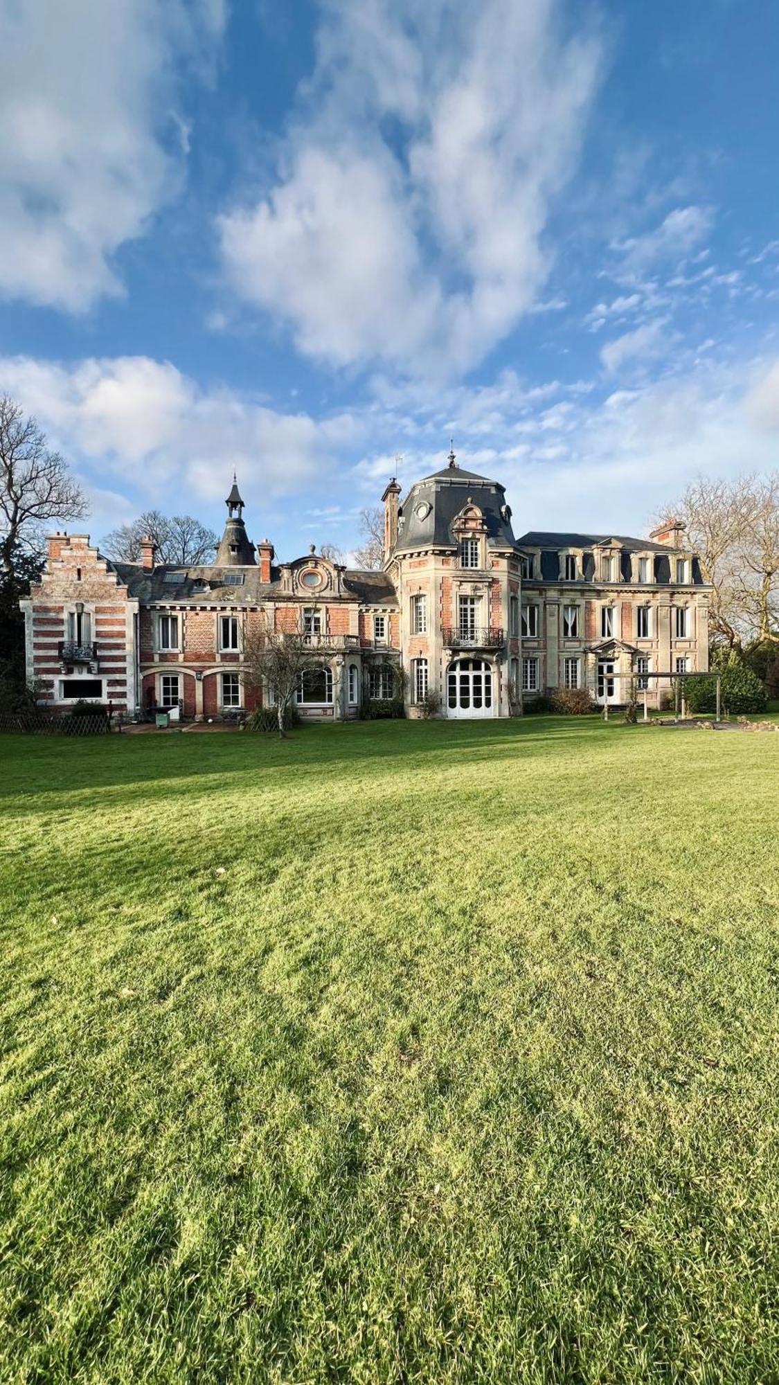Le Chateau De Bertreville Saint Ouen Entre Mer Et Campagne Zewnętrze zdjęcie